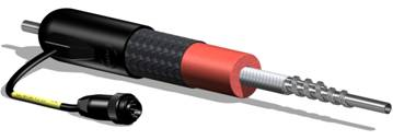 For ultra-high temperatures
up to 250°C
Stainless steel tube
(6x1, 8x1 or 10x1 mm)