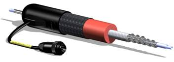 For ultra-high temperatures
up to 250°C
Interchangeable PTFE-tube
(6x1 , 8x1 or 10x1 mm)