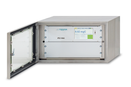 Outdoor Flame-Ionisation-Detector iFiD Mobile for continuous monitoring